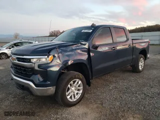 2022 Chevrolet Silverado 1500 LT with VIN 1GCPDKEK6NZ630097, listed as a Copart auction lot 82112084 with 21,692 mi miles and Salvage Title. Bid and sale history available at carsss.com. Image 1.