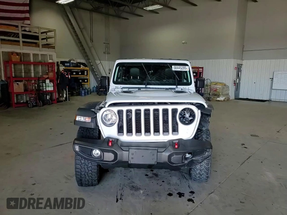 2021 Jeep Wrangler Unlimited Rubicon with VIN 1C4HJXFN2MW562724, listed as a Copart auction lot 50445285 with 73,644 mi miles and Salvage title. Bid and sale history available at DreamBid. Image 12.