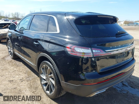 2020 Lincoln Nautilus Reserve with VIN 2LMPJ8K90LBL10657, listed as a IAAI auction lot 42091471 with 74,927 mi miles and . Bid and sale history available at DreamBid. Image 3.