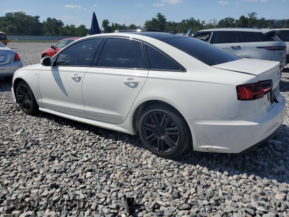2016 Audi A6 Premium with VIN WAUFFAFCXGN186074, listed as a Copart auction lot 56920015 with 124,382 mi miles and Salvage title. Bid and sale history available at DreamBid. Image 2.