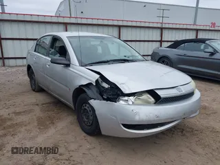 2003 Saturn ION ION 1 with VIN 1G8AG52F53Z109580, listed as a IAAI auction lot 41382785 with 196,303 mi miles and . Bid and sale history available at carsss.com. Image 1.