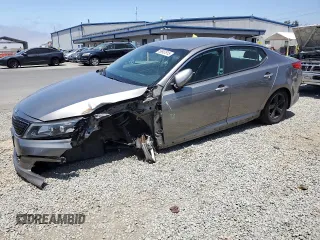2015 Kia Optima LX z VIN 5XXGM4A70FG371365, wystawiony jako Copart lot #58937815 z przebiegiem 137 753 mil mil oraz Szkoda całkowita • Salvage title. Historia ofert i sprzedaży dostępna na DreamBid. Obrazek 1.
