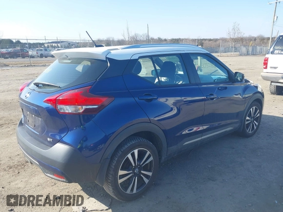 2018 Nissan Kicks SV with VIN 3N1CP5CUXJL525112, listed as a IAAI auction lot 41505288 with 50,019 mi miles and . Bid and sale history available at DreamBid. Image 4.