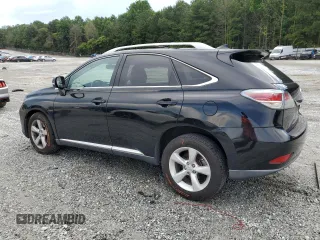2014 Lexus RX 350 with VIN 2T2ZK1BA1EC143934, listed as a Copart auction lot 61507075 with 109,603 mi miles and Salvage title. Bid and sale history available at DreamBid. Image 2.