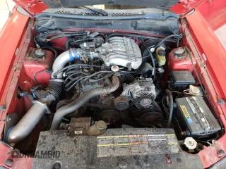 1995 Ford Mustang with VIN 1FALP4041SF254079, listed as a Copart auction lot 82995564 with 164,668 mi miles and Non Repairable. Bid and sale history available at carsss.com. Image 11.