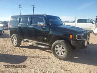 2006 Hummer H3 with VIN 5GTDN136268329701, listed as a Copart auction lot 81834664 with 137,347 mi miles and Salvage Title. Bid and sale history available at DreamBid. Image 4.