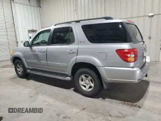 2002 Toyota Sequoia SR5 with VIN 5TDZT34A02S130623, listed as a Copart auction lot 55730225 with 180,212 mi miles and Clean Title. Bid and sale history available at DreamBid. Image 2.