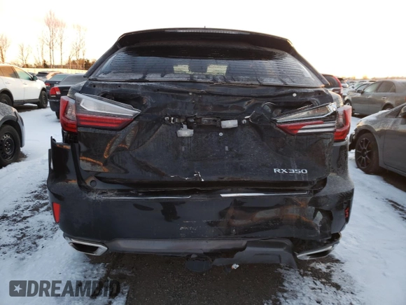 2019 Lexus RX with VIN 2T2BZMCAXKC204660, listed as a Copart auction lot 36767463 with 35,272 mi miles. Bid and sale history available at carsss.com. Image 6.