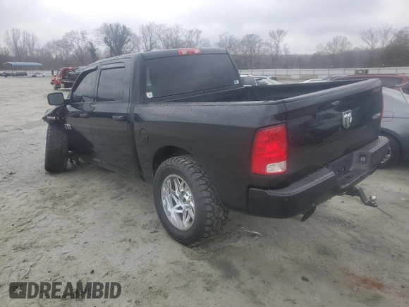 2014 Ram 1500 Express with VIN 1C6RR7KT8ES470115, listed as a Copart auction lot 46086305 with 100,036 mi miles and Salvage Title. Bid and sale history available at carsss.com. Image 2.