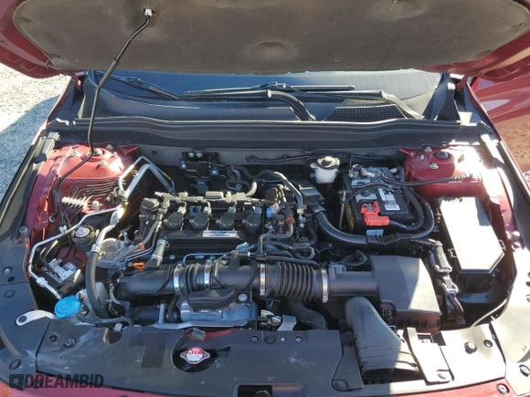 2019 Honda Accord Sedan LX 1.5T with VIN 1HGCV1F14KA042805, listed as a Copart auction lot 41801175 with 74,266 mi miles and Salvage Title. Bid and sale history available at carsss.com. Image 11.