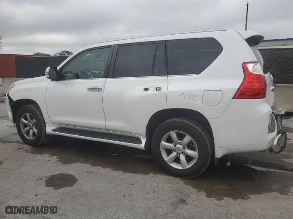 2010 Lexus GX 460 with VIN JTJBM7FX6A5002041, listed as a Copart auction lot 46333545 with 98,117 mi miles and Salvage Title. Bid and sale history available at carsss.com. Image 2.