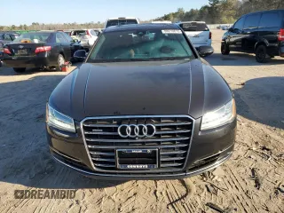 2015 Audi A8 L 3.0T with VIN WAU3GAFD1FN017875, listed as a Copart auction lot 88210815 with 124,720 mi miles and Salvage Title. Bid and sale history available at carsss.com. Image 5.
