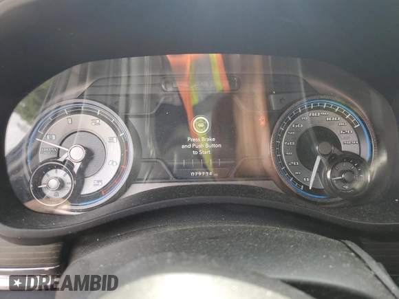 2022 Ram 2500 Limited with VIN 3C6UR5SL5NG185989, listed as a Copart auction lot 53680985 with 79,734 mi miles and Non repairable. Bid and sale history available at DreamBid. Image 9.