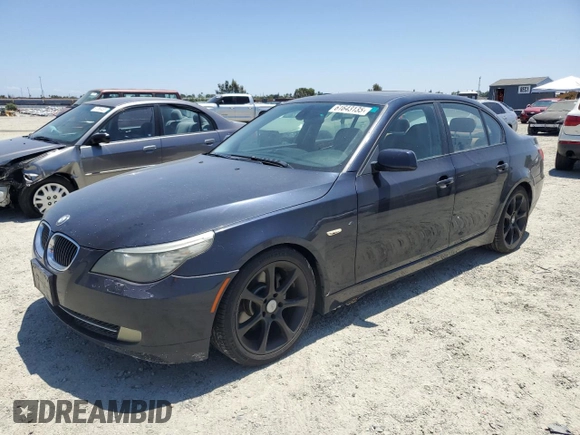 2008 BMW 5 Series 528i with VIN WBANU53548C112144, listed as a Copart auction lot 61643135 with 223,189 mi miles and Clean title. Bid and sale history available at DreamBid. Image 1.