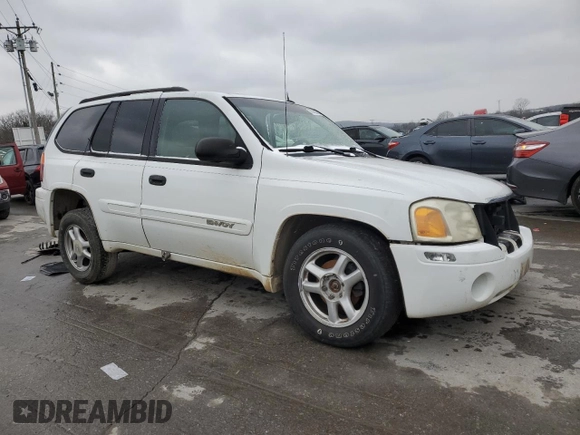 2005 GMC Envoy SLE with VIN 1GKDT13S152382342, listed as a Copart auction lot 41400565 with 211,654 mi miles and Clean Title. Bid and sale history available at carsss.com. Image 4.
