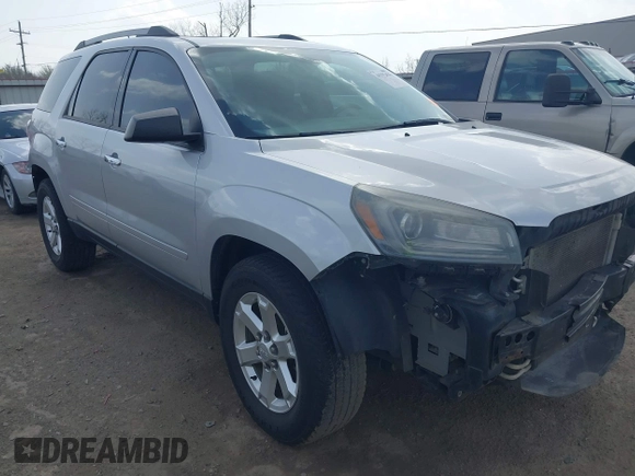 2015 GMC Acadia SLE с VIN 1GKKRPKD1FJ256985, выставлен на аукционе IAAI как лот 41792425 с пробегом 89 701 миль миль и . История ставок и продаж доступна на DreamBid. Изображение 1.