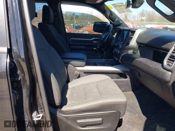 2021 Ram 1500 Big Horn with VIN 1C6SRFBT3MN742627, listed as a IAAI auction lot 41900770 with 52,006 mi miles and . Bid and sale history available at DreamBid. Image 5.