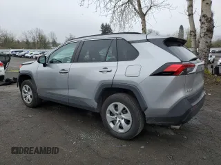 2019 Toyota RAV4 LE with VIN 2T3F1RFV0KW007186, listed as a Copart auction lot 51501435 with 93,105 mi miles and Salvage Title. Bid and sale history available at DreamBid. Image 2.