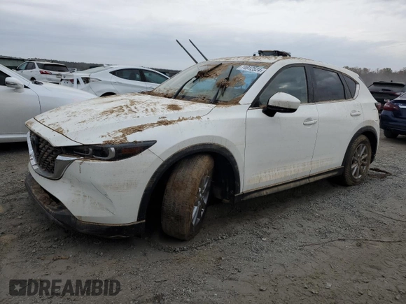 2022 Mazda CX-5 2.5 S Preferred Package with VIN JM3KFBCM3N0553628, listed as a Copart auction lot 74912524 with 0 mi miles and Salvage Title. Bid and sale history available at carsss.com. Image 1.