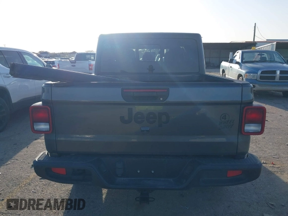 2022 Jeep Gladiator Texas Trail with VIN 1C6HJTAG7NL151184, listed as a IAAI auction lot 41614573 with 50,169 mi miles. Bid and sale history available at carsss.com. Image 16.