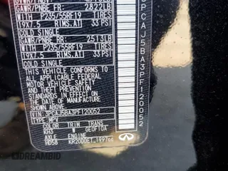 2023 Infiniti QX50 Luxe с VIN 3PCAJ5BA3PF120052, выставлен на аукционе Copart как лот 58195635 с пробегом 13 925 миль миль и Чистый • Clean title. История ставок и продаж доступна на DreamBid. Изображение 14.