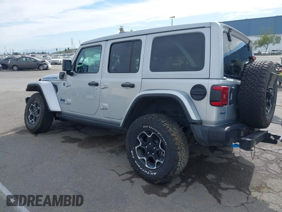 2023 Jeep Wrangler Rubicon with VIN 1C4JJXR69PW581474, listed as a IAAI auction lot 41697016 with 25,775 mi miles and . Bid and sale history available at DreamBid. Image 3.