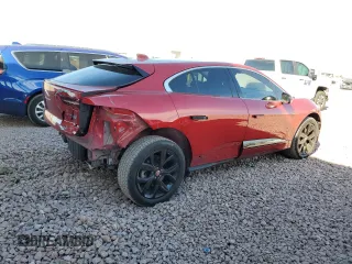 2019 Jaguar I-PACE SE with VIN SADHC2S19K1F72717, listed as a Copart auction lot 42803795 with 26,828 mi miles and Salvage Title. Bid and sale history available at carsss.com. Image 3.