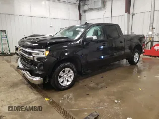 2023 Chevrolet Silverado 1500 LT with VIN 1GCUDDEDXPZ322787, listed as a Copart auction lot 42681305 with 40,075 mi miles and Salvage Title. Bid and sale history available at carsss.com. Image 1.