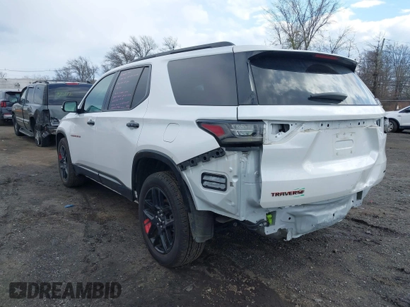 2019 Chevrolet Traverse Premier with VIN 1GNEVKKW9KJ235697, listed as a IAAI auction lot 41881063 with 78,174 mi miles. Bid and sale history available at carsss.com. Image 3.