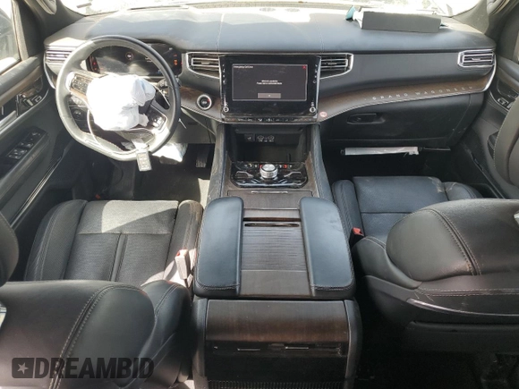 2024 Jeep Grand Wagoneer with VIN 1C4SJSEP9RS109792, listed as a Copart auction lot 53652415 with 53,036 mi miles and Clean title. Bid and sale history available at DreamBid. Image 8.