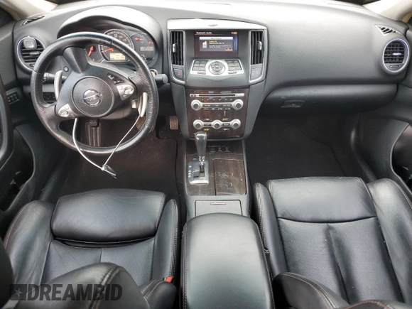 2014 Nissan Maxima SV with VIN 1N4AA5AP2EC498224, listed as a Copart auction lot 52501575 with 97,980 mi miles and Salvage Title. Bid and sale history available at DreamBid. Image 8.