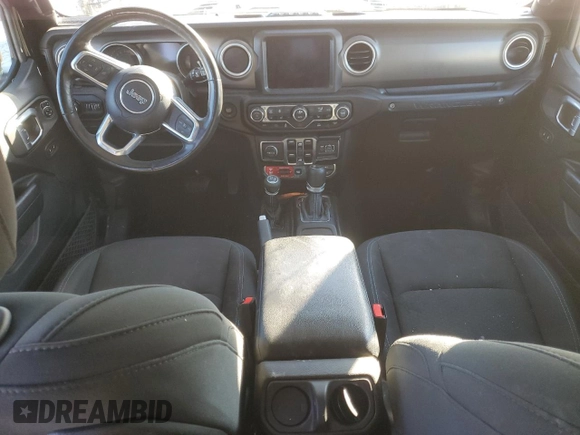 2022 Jeep Wrangler Unlimited Rubicon with VIN 1C4JJXR62NW170222, listed as a Copart auction lot 80116894 with 40,142 mi miles and Salvage title. Bid and sale history available at DreamBid. Image 8.