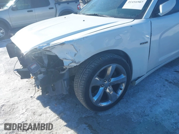 2013 Dodge Charger RT with VIN 2C3CDXCT6DH682260, listed as a IAAI auction lot 41416907 with 110,056 mi miles. Bid and sale history available at carsss.com. Image 18.