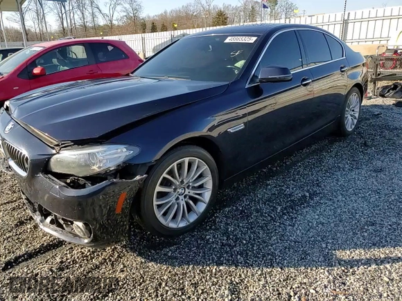 2014 BMW 5 Series 528i xDrive with VIN WBA5A7C56ED620061, listed as a Copart auction lot 48865325 with 120,631 mi miles and Salvage Title. Bid and sale history available at DreamBid. Image 14.
