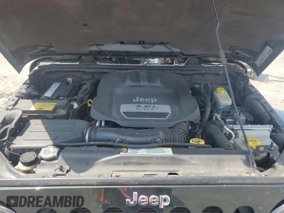 2012 Jeep Wrangler Unlimited Altitude with VIN 1C4HJWEG4CL117480, listed as a Copart auction lot 53700755 with 131,849 mi miles and Salvage title. Bid and sale history available at DreamBid. Image 11.