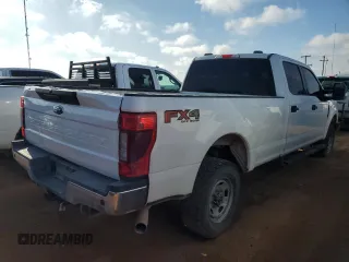 2022 Ford Super Duty F-250 SRW XL with VIN 1FT7W2B64NED77385, listed as a Copart auction lot 54020335 with 145,730 mi miles and Clean Title. Bid and sale history available at carsss.com. Image 3.