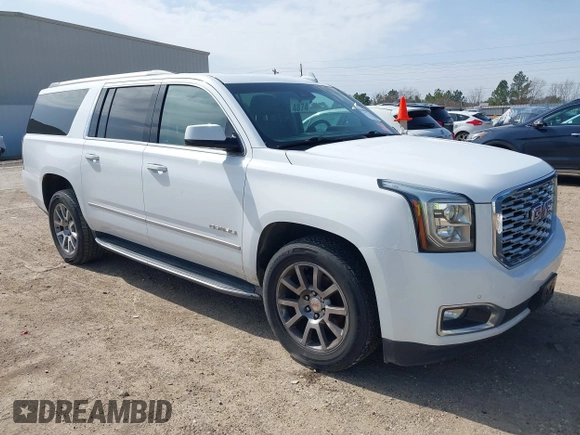 2019 GMC Yukon XL Denali with VIN 1GKS1HKJ8KR378385, listed as a IAAI auction lot 41580041 with 115,481 mi miles. Bid and sale history available at carsss.com. Image 1.