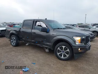 2020 Ford F-150 XL with VIN 1FTEW1CP3LKE35204, listed as a IAAI auction lot 41943668 with 48,435 mi miles and . Bid and sale history available at DreamBid. Image 1.