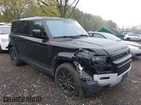 2022 Land Rover Defender SE z VIN SALEPERU2N2088316, wystawiony jako IAAI lot #42151109 z przebiegiem 26 438 mil mil oraz . Historia ofert i sprzedaży dostępna na DreamBid. Obrazek 1.