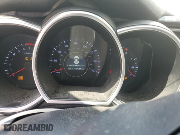 2014 Kia Optima LX z VIN 5XXGM4A79EG311308, wystawiony jako Copart lot #58212405 z przebiegiem 147 006 mil mil oraz Szkoda całkowita • Salvage title. Historia ofert i sprzedaży dostępna na DreamBid. Obrazek 9.