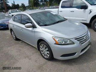 2014 Nissan Sentra SV with VIN 3N1AB7AP1EY240533, listed as a IAAI auction lot 42089051 with 114,389 mi miles. Bid and sale history available at carsss.com. Image 1.