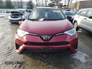 2018 Toyota RAV4 LE with VIN 2T3BFREVXJW821118, listed as a Copart auction lot 46302585 with Not Provided miles and Salvage Title. Bid and sale history available at DreamBid. Image 5.