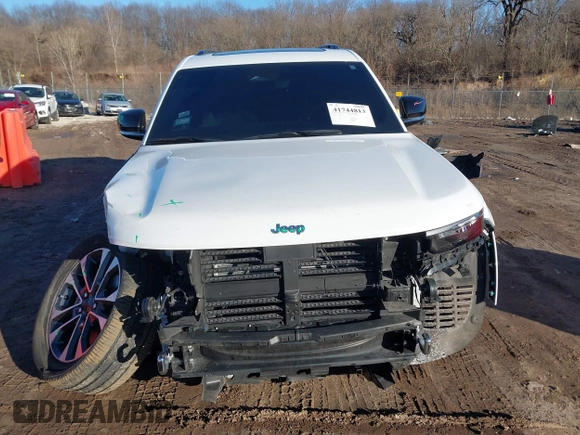 2021 Jeep Grand Cherokee Overland with VIN 1C4RJKDG3M8204967, listed as a IAAI auction lot 41744813 with 37,297 mi miles and . Bid and sale history available at DreamBid. Image 13.
