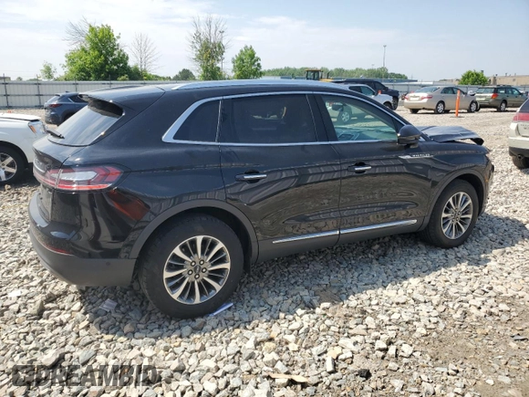 2020 Lincoln Nautilus Reserve with VIN 2LMPJ8K92LBL02561, listed as a Copart auction lot 59855385 with 29,622 mi miles and Salvage title. Bid and sale history available at DreamBid. Image 3.