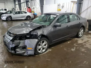 2012 Ford Fusion SE with VIN 3FAHP0HG9CR323277, listed as a Copart auction lot 59501005 with 84,658 mi miles and Salvage title. Bid and sale history available at DreamBid. Image 1.