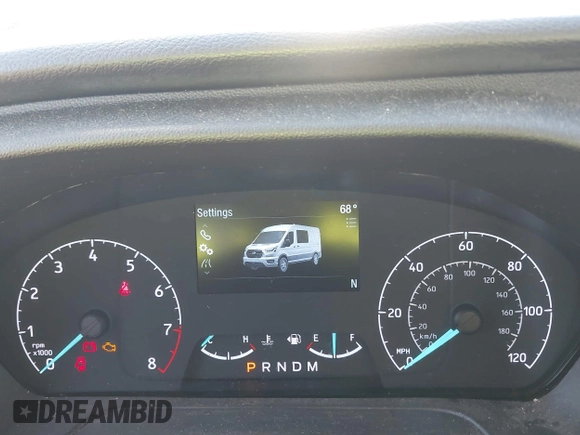 2020 Ford Transit Cargo with VIN 1FTBR1X88LKB42413, listed as a IAAI auction lot 42008866 with 77,665 mi miles and . Bid and sale history available at DreamBid. Image 7.
