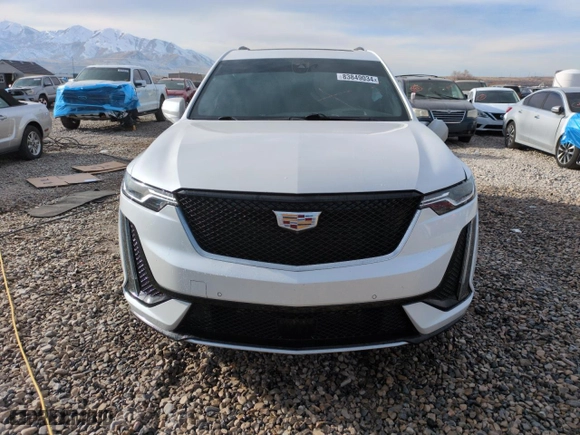 2021 Cadillac XT6 Sport with VIN 1GYKPGRS3MZ208919, listed as a Copart auction lot 83849034 with 72,613 mi miles and Salvage Title. Bid and sale history available at carsss.com. Image 5.