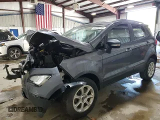 2019 Ford EcoSport SE with VIN MAJ6S3GL6KC277863, listed as a Copart auction lot 54396745 with 67,876 mi miles and Salvage Title. Bid and sale history available at carsss.com. Image 1.