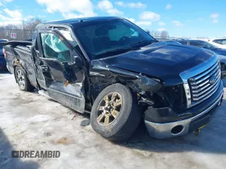 2012 Ford F-150 XL with VIN 1FTFX1EF8CFA52034, listed as a IAAI auction lot 41634186 with 168,533 mi miles. Bid and sale history available at carsss.com. Image 1.