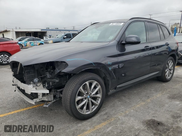 2019 BMW X3 sDrive30i z VIN 5UXTR7C59KLR52546, wystawiony jako Copart lot #56110505 z przebiegiem 55 498 mil mil oraz Szkoda całkowita • Salvage title. Historia ofert i sprzedaży dostępna na DreamBid. Obrazek 1.